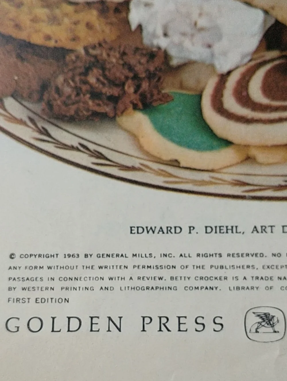 1963 Betty Crockers Cooky Book, Golden Press, General Mills